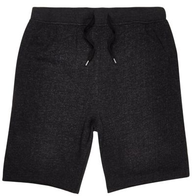 Dark grey jogger shorts